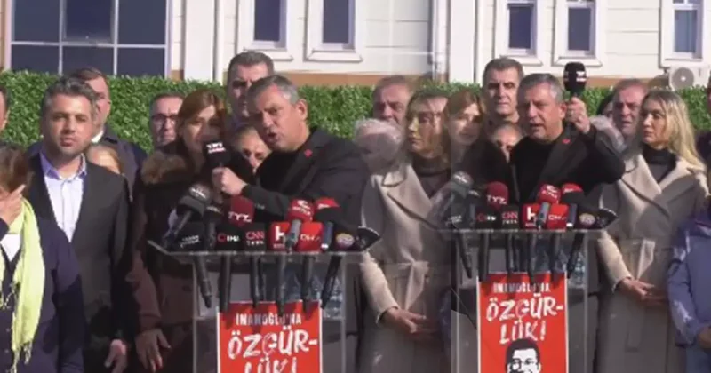 Özgür Özel, TRT mikrofonunu alıp böyle tepki gösterdi: Kimse helallik istemesin