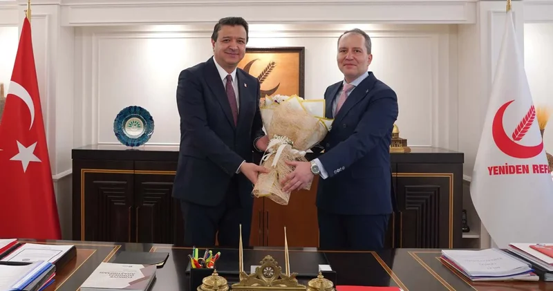 Saadet Partisi ve Yeniden Refah Partisi nden dikkat çeken buluşma: İki parti arasındaki diyaloğun devam etmesi noktasında da karar aldık