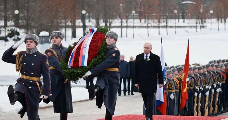 Putin, Leningrad kuşatmasının 82. yıl dönümü törenlerine katıldı Dış Haberler