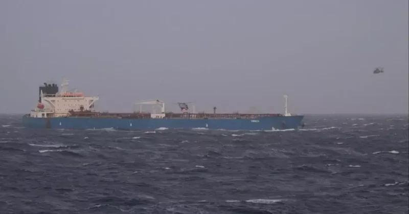 Fransa’nın el koyduğu Grinch tankeri Marsilya da limana çekildi