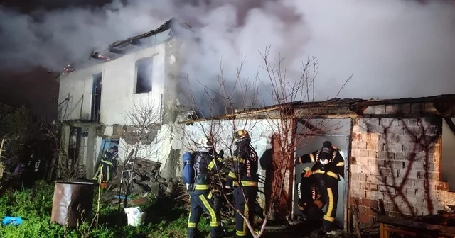 Samanlık yangını korkuttu Denizli Haberleri