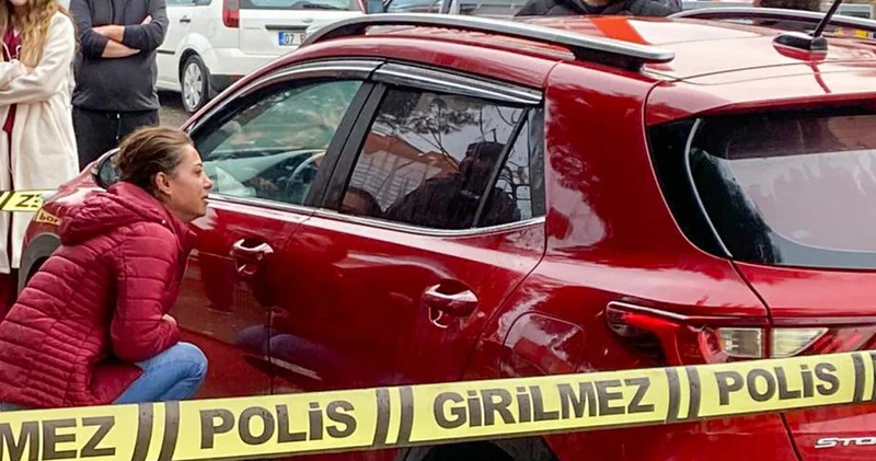 Eşini otomobilde ölü bulan kadının feryadı yürekleri dağladı