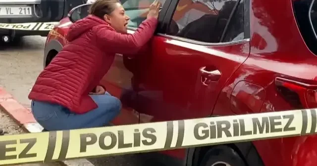 Antalya da Özge Çevik Topçu nun araçta ölü bulunan eşine vedası yürek sızlattı VİDEO İZLE