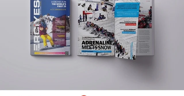 Kayseri nin iki dilli tek turizm dergisi Erciyes 10 uncu sayısı ile okurlarının karşısında Kayseri Haberleri