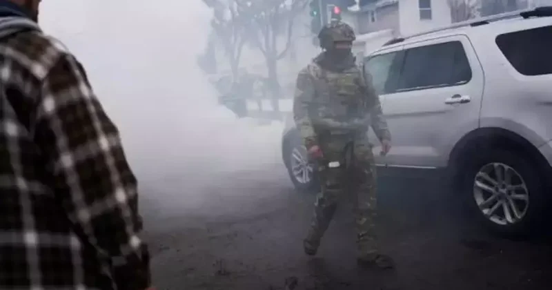 ABD de diplomatik kriz! Polis konsolosluk binasına girmeye çalıştı