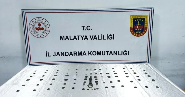 Malatya da tarihi eser operasyonu Malatya Haberleri