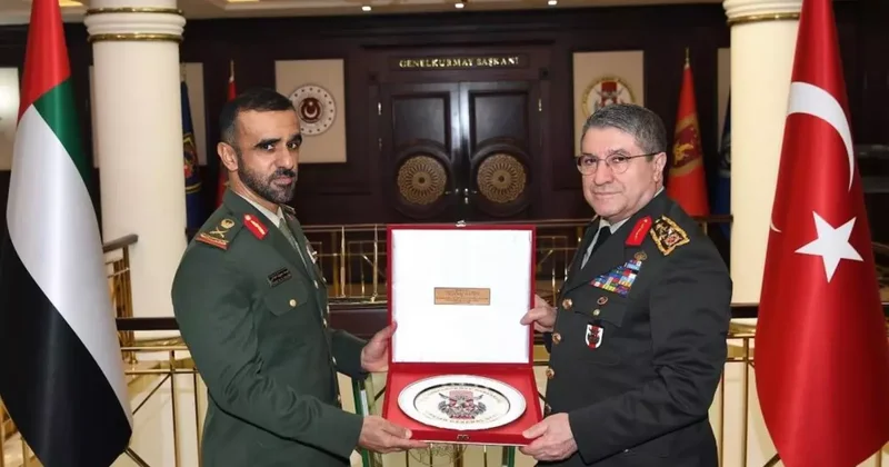 Genelkurmay Başkanı Bayraktaroğlu, Birleşik Arap Emirlikleri Kara Kuvvetleri Komutanı Al Hallami’yi kabul etti