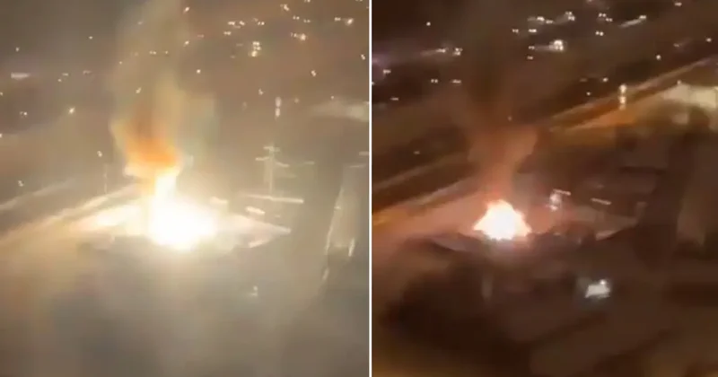 Rusya nın başkenti Moskova da gece yarısı büyük patlama