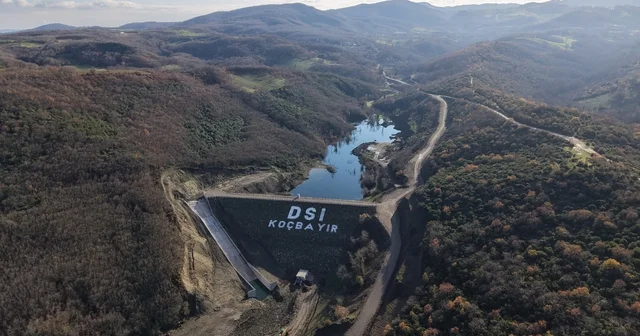 Balıkesir Gönen deki Koçbayır Barajı su tuttu Balıkesir Haberleri