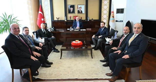 Denizli OSB yönetiminden Denizli nin yeni Valisi Köşger e ziyaret Denizli Haberleri