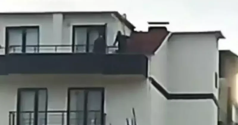 FETÖ firarisi ihraç üsteğmen çatıda yakalandı