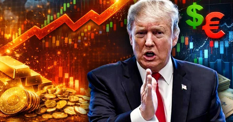 Trump bombayı patlattı! Altın kanat takıp rekor kırdı