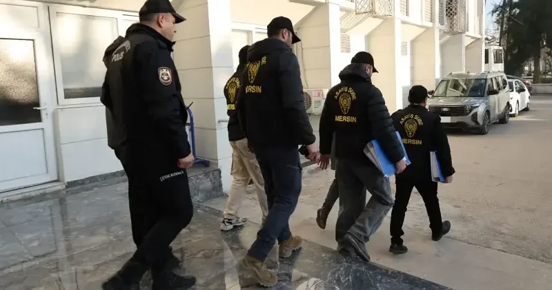 Dokuz ilde eş zamanlı sazan sarmalı operasyonu: Yedi tutuklama Mersin Haberleri