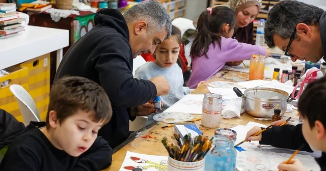 Uşak Belediyesi sömestr tatilinde çocukları çeşitli etkinliklerle yalnız bırakmadı Uşak Haberleri