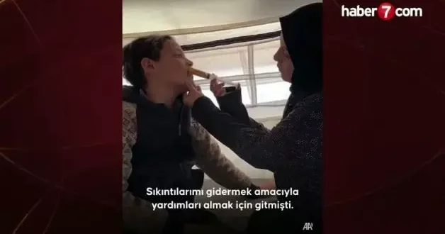Gazze de yürek burkan dram: Annesi yaralı oğlunu şırıngayla besliyor