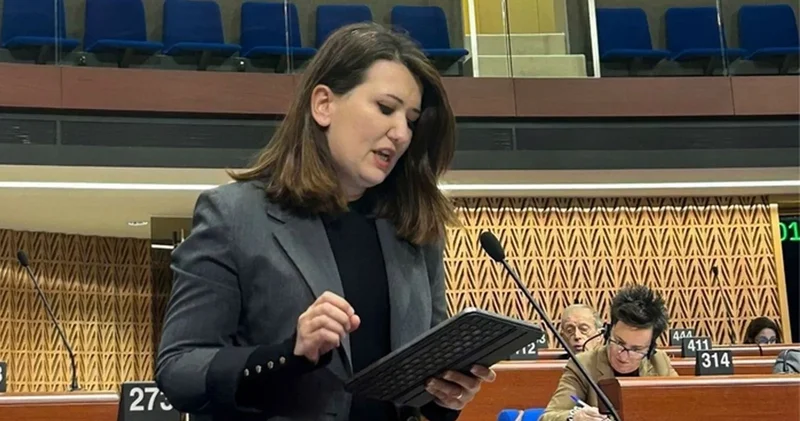 CHP li Gökçen Avrupa Konseyi Parlamenter Meclisi nda konuştu: CHP yi birinci yapan gençlere sadece sorumluluk tanınmış olması