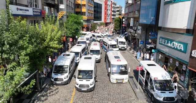 Trabzon da dolmuşlar yeni yerine taşınıyor Trabzon Haberleri