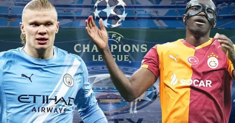 Devler Ligi nde gözler bu maçın üzerinde! Manchester City Galatasaray! Muhtemel 11 ler