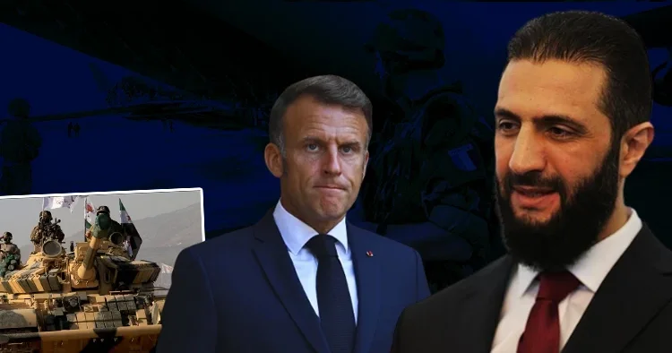 Macron un YPG öfkesi: Şara nın yanıtı, Fransa nın hayallerini yıktı