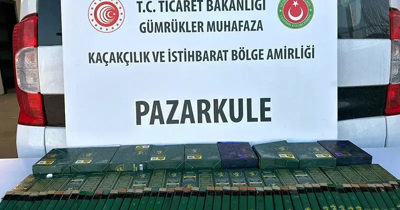 Pazarkule’de likit esrar dolu kaçak elektronik sigaralar ele geçirildi; 1 gözaltı