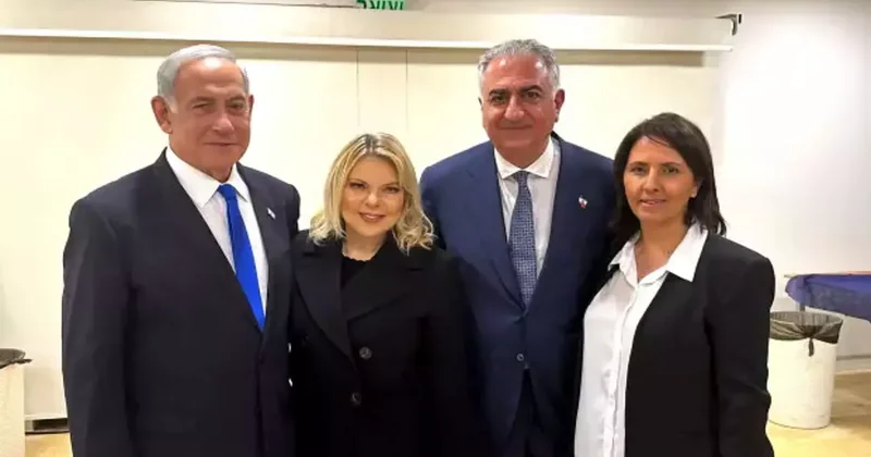 Sürgündeki Pehlevi İsrail e sığındı! Tüm dünyaya bomba İran çağrısı! Yardım talep etti