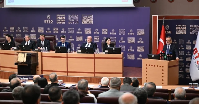 BTSO da yılın ilk meclis toplantısı gerçekleştirildi BTSO Yönetim Kurulu Başkanı İbrahim Burkay: BTSO bugünü değil geleceği planlıyor Bursa Haberleri