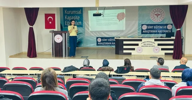 Siirt te Kuduz Riskli Temas Bildirimi ve Profilaksi Uygulamaları eğitimi düzenlendi Siirt Haberleri