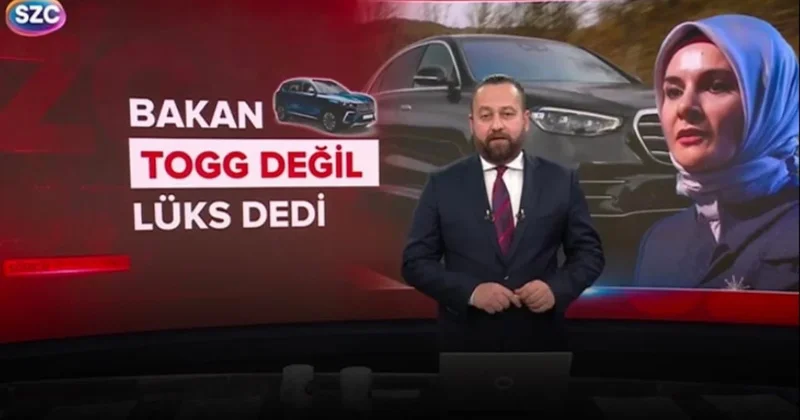 Yerli ve milli TOGG garaja, lüks ve ithal araç Bakana Sözcü Gazetesi