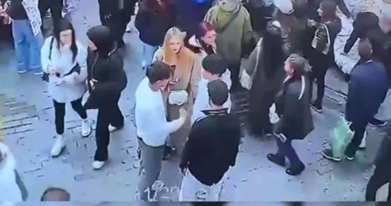 İstanbul un göbeğinde Çinli turiste hanutçu saldırısı