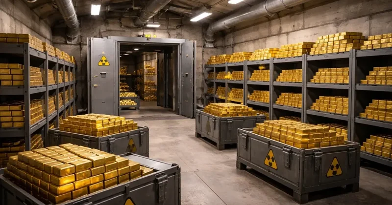 Dev şirket milyarlarca dolarlık altını nükleer sığınakta saklamaya başladı