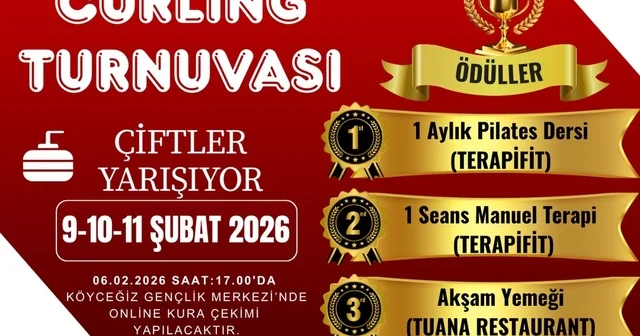 Köyceğiz de ödüllü Floor Curling Turnuvası düzenlendi Muğla Haberleri