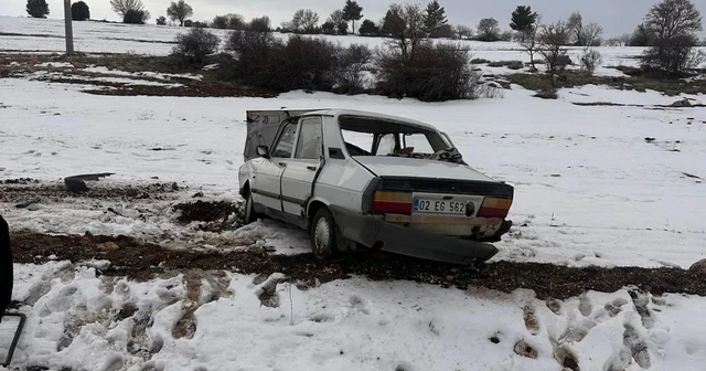 Köy korucusu kazada yaralandı Adıyaman Haberleri