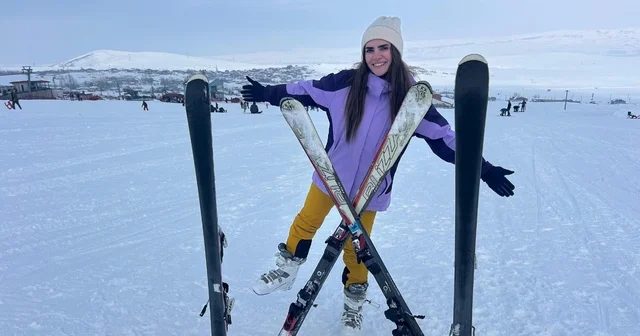 Van daki kayak merkezi hafta içi de yoğun ilgi görüyor Van Haberleri