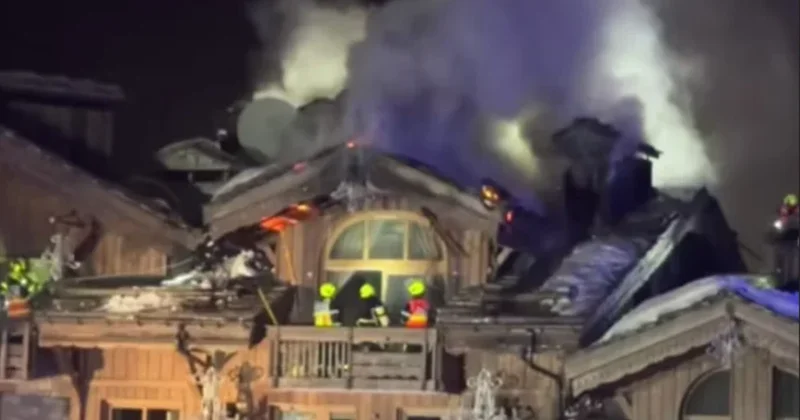 Fransa nın en ünlü kayak merkez, 16 saattir yanıyor: Kimsenin burnu kanamadı Sözcü Gazetesi