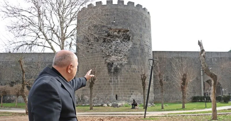 Diyarbakır tarihi surlarında ayakta kalan 98 burçtan Tek Kapı için restorasyon çağrısı