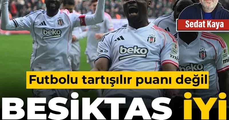Kocaeli de top var, çim var, forma var ama futbol yok: İyi olmayan Beşiktaş kazandı