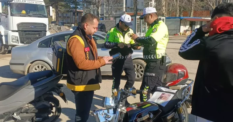 Plakasız trafiğe çıkan sürücüye 48 bin TL ceza kesildi
