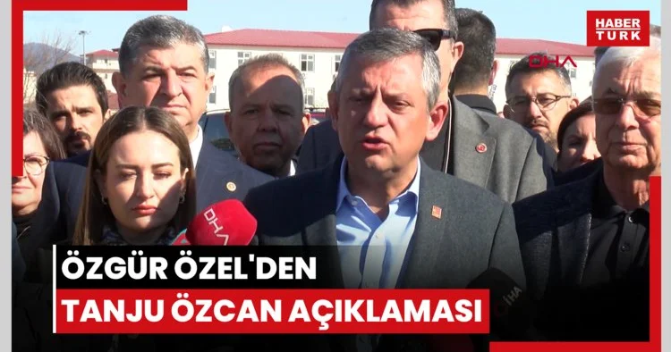 Özgür Özel den Tanju Özcan açıklaması