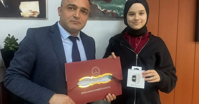 Karşıyaka Ortaokulu il birincisi oldu Zonguldak Haberleri