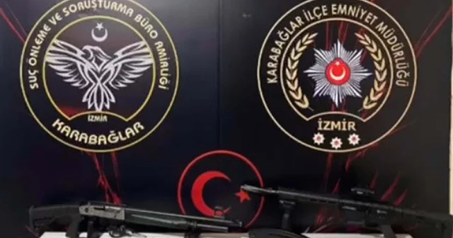 Yaralı gittiği hastanede çelişkili ifadeler verdi, evinde ve otomobilde silah ile uyuşturucu ele geçirildi; 3 gözaltı İzmir Haberleri