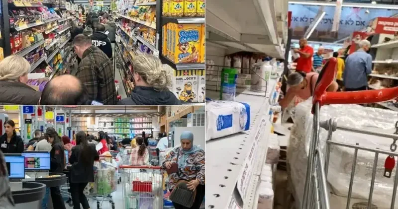 İsrail de panik havası: Marketler doldu taştı raflar boşaldı Ortadoğu Haberleri