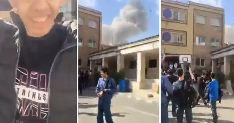 Başlarına geleceklerden habersiz ABD ve İsrail in saldırılarını kutladılar