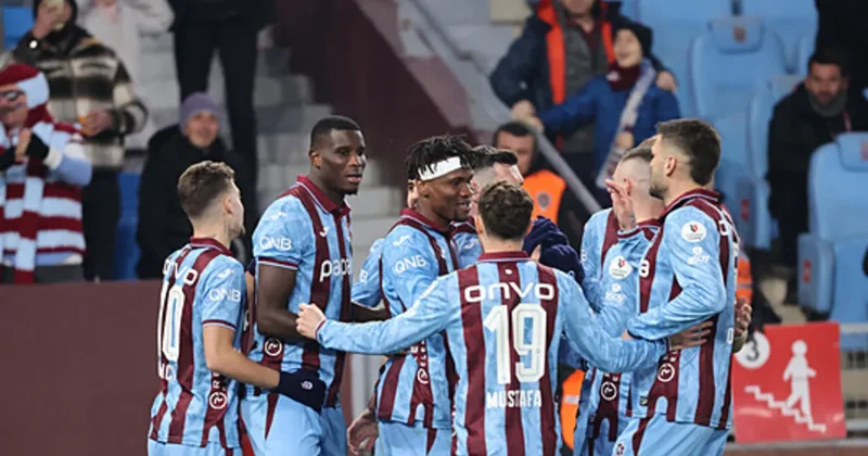 Trabzonspor, geçen sezonki puanını şimdiden yakaladı