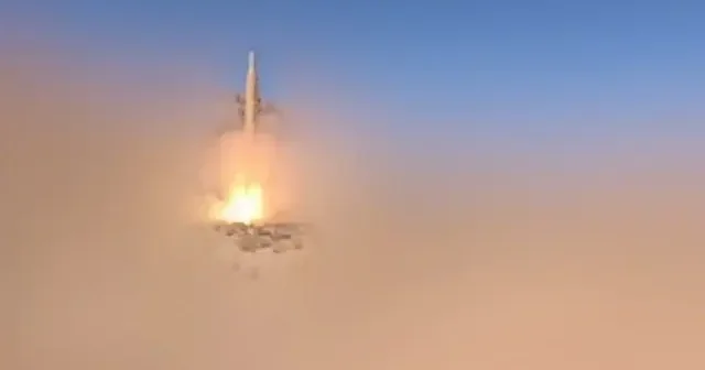 İran ın füzeleri ateşleme anı VİDEO İZLE