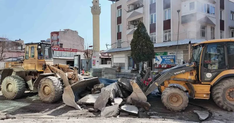 Söke’de yol yenileme hamlesi başladı!