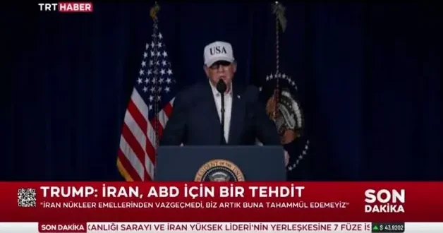Trump tan İran ordusuna: Silah bırakın ya da kesin ölümle yüzleşin