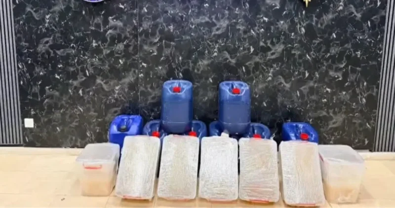 Büyükçekmece’de dev uyuşturucu operasyonu: 284 kilo ele geçirildi