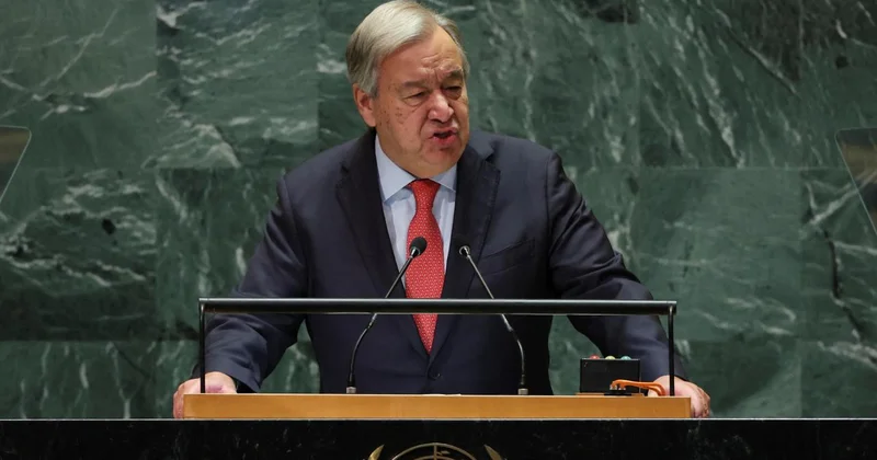 Guterres: Orta Doğu da askeri tırmanışı kınıyorum