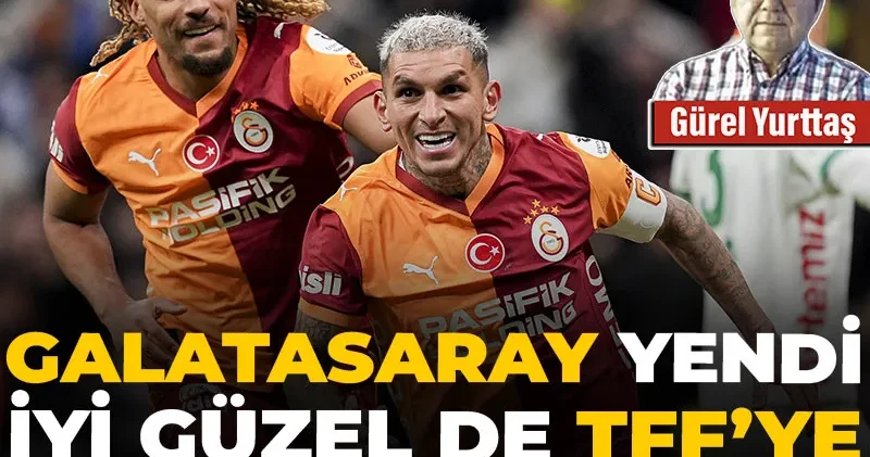 Galatasaray yendi iyi güzel de TFF ye bir sorum var benim