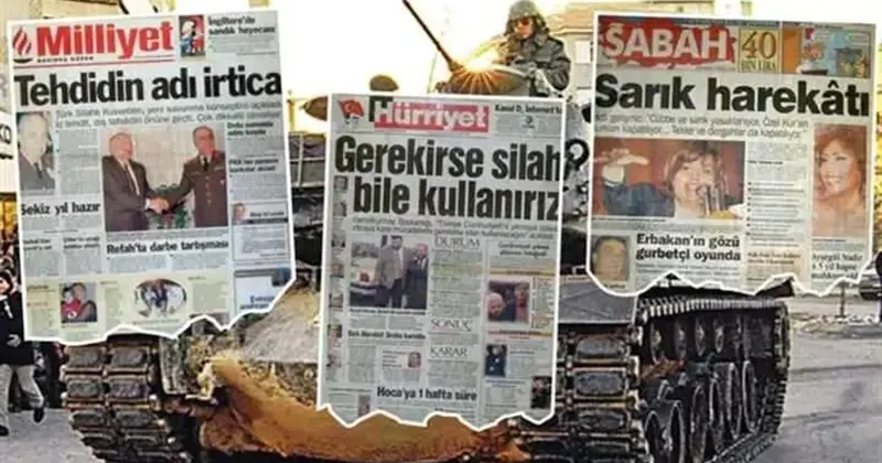 28 Şubat ın utanç manşetleri